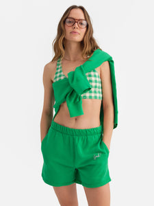 MATE x Lisa Says Gah Organic Fleece Embroidered Pocket Short