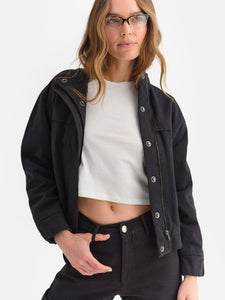 Organic Cotton Canvas Flight Jacket