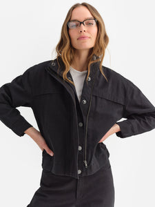 Organic Cotton Canvas Flight Jacket