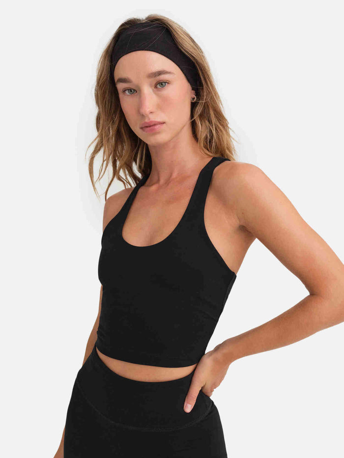 Organic Stretch Racer Tank
