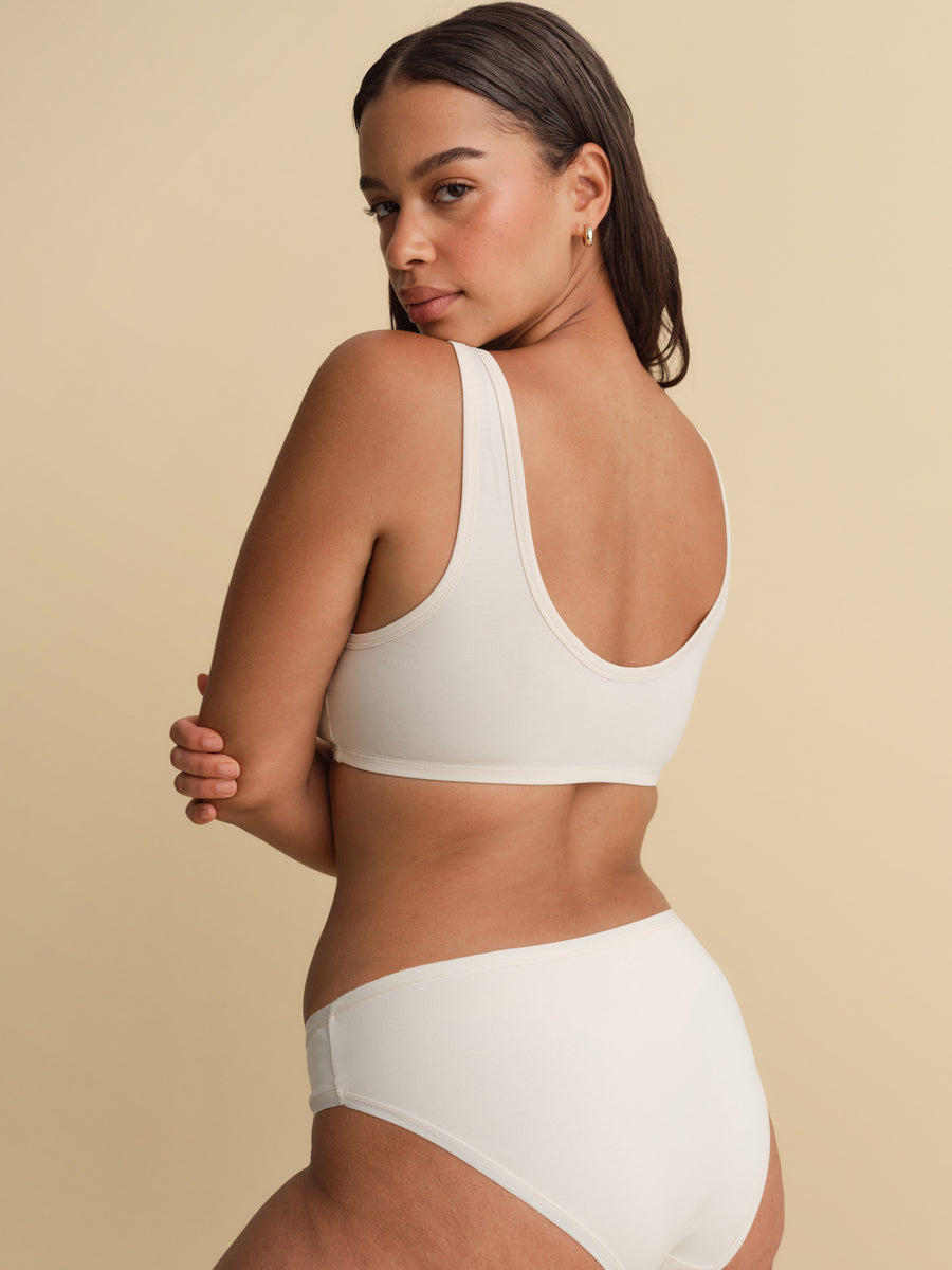 Organic Comfort Mid Rise Bikini 3 Pack-Intimates-MATE the Label-BONE SAND ESPRESSO-XS-MATE the Label