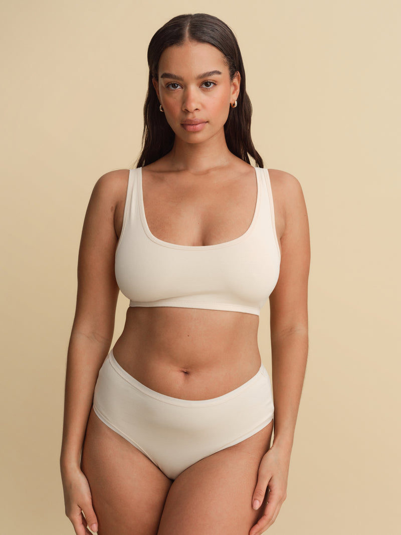 Organic Comfort Scoop Bralette