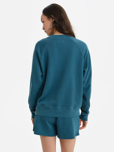 Organic Lightweight Terry Raglan Sweatshirt