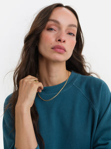 Organic Lightweight Terry Raglan Sweatshirt
