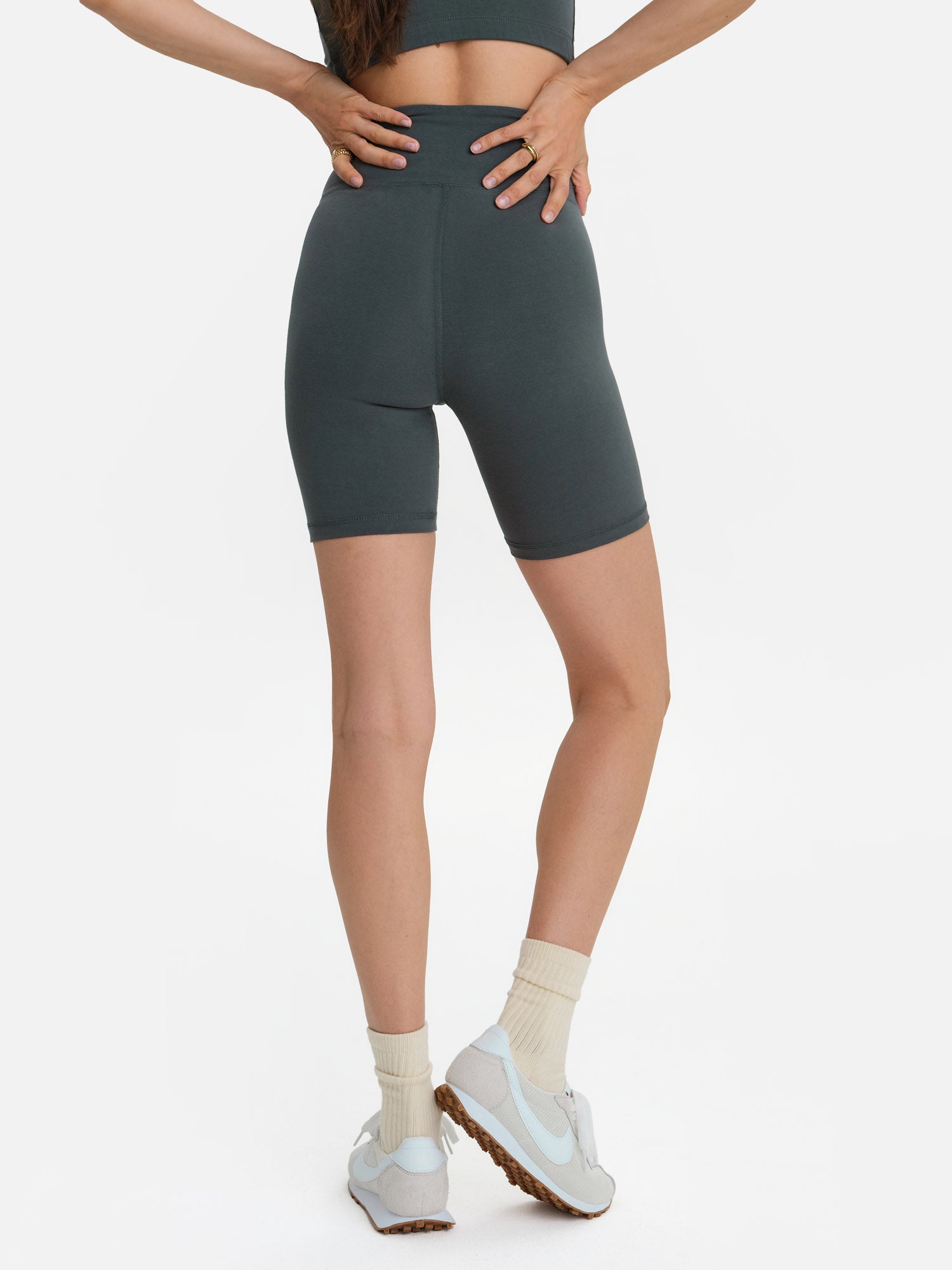 Organic Stretch Biker Short – MATE the Label