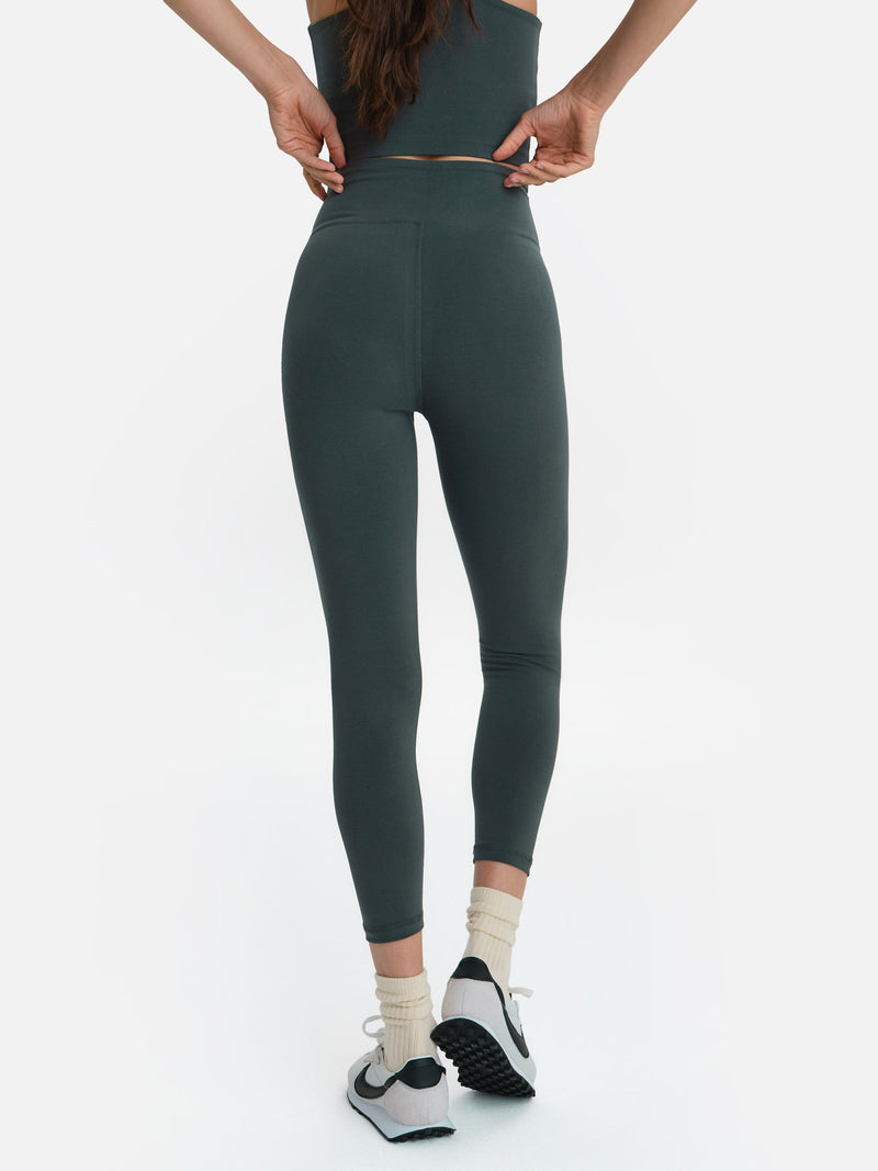 Organic Stretch Midi Legging
