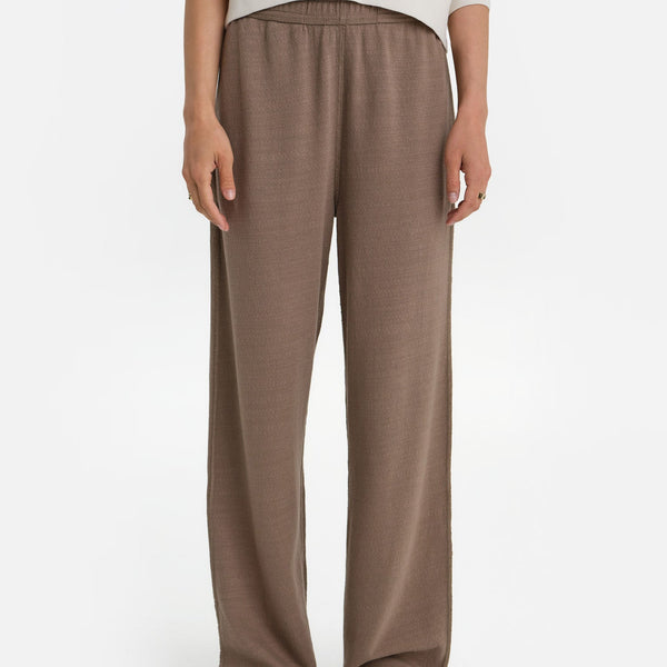 seed and soil Calm knit pants ベージュ Calm knit pants – seed and soil