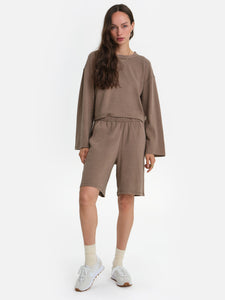 Textured Knit Boxy Top