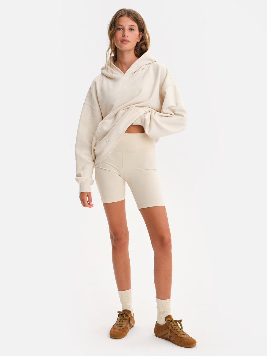 Organic Fleece Pocket Hoodie-MATE the Label-BONE-XS-MATE the Label