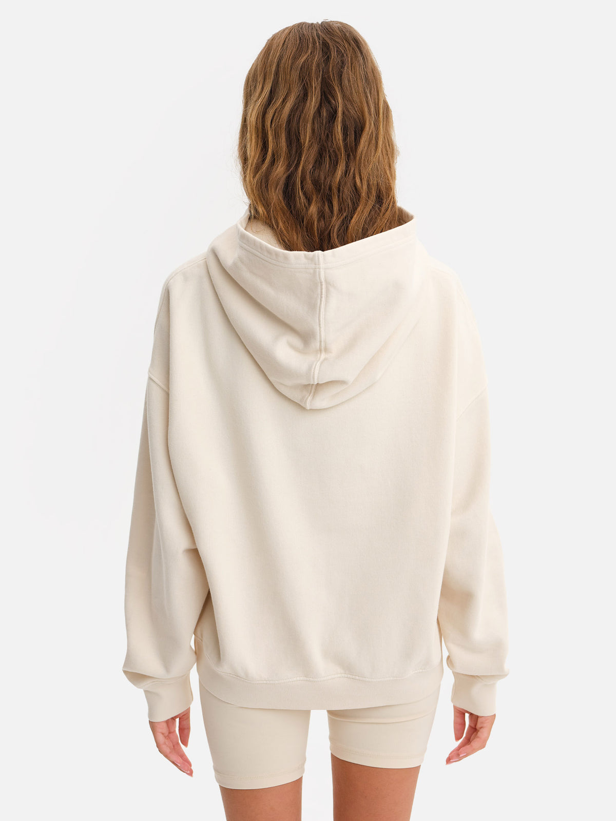 Organic Fleece Pocket Hoodie-MATE the Label-BONE-XS-MATE the Label