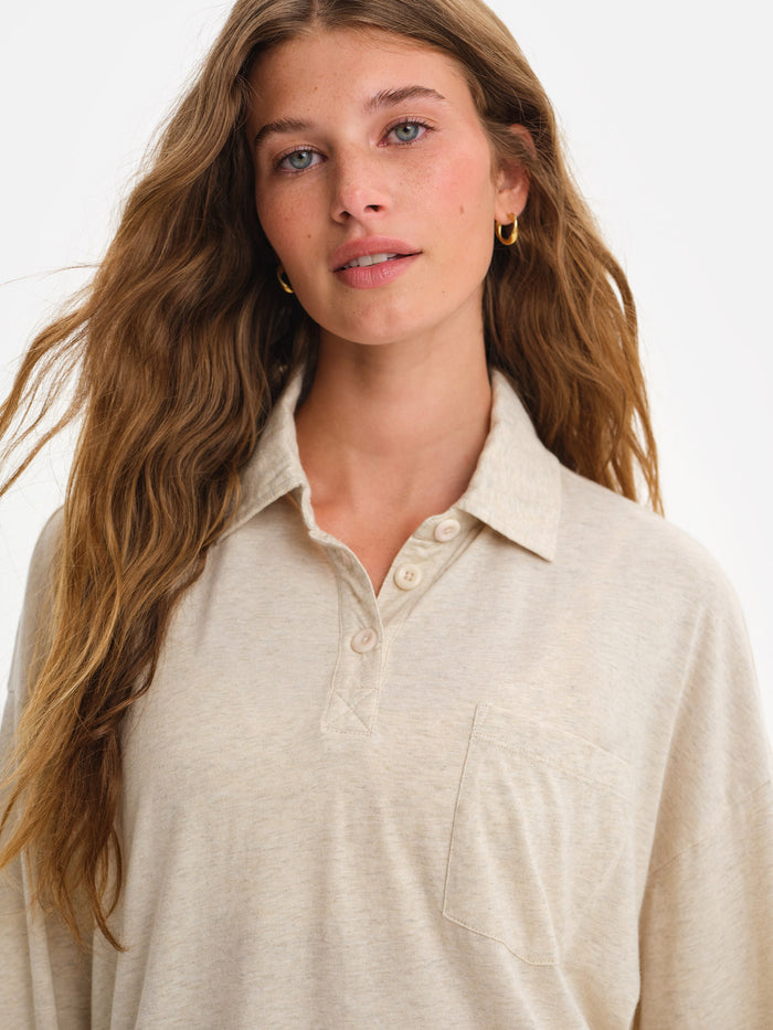 Organic Cotton Polo Tee
