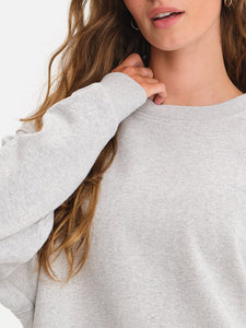 Organic Fleece Boyfriend Sweatshirt