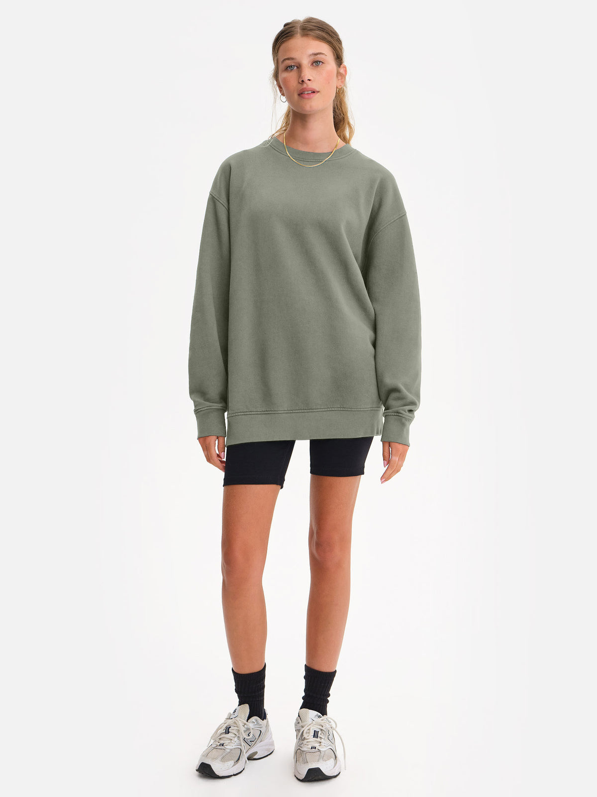 Organic Fleece Oversized Sweatshirt