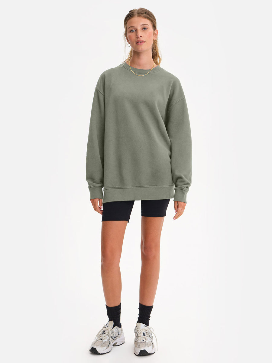 Organic Fleece Oversized Sweatshirt
