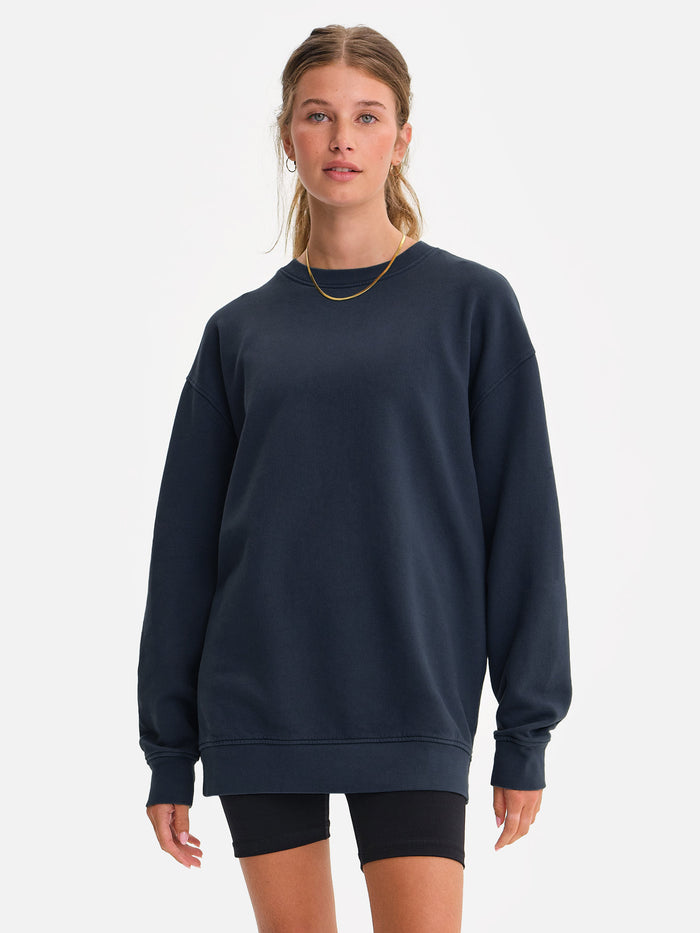 Organic Fleece Oversized Sweatshirt