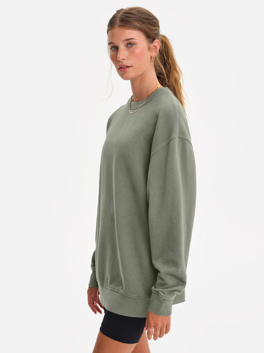 Organic Fleece Oversized Sweatshirt