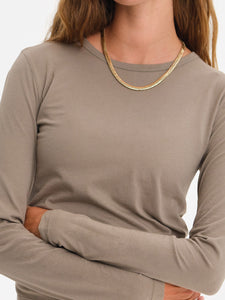 Organic Cotton Long Sleeve Layering Tee