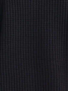 Organic Waffle Collared Half-Zip Sweatshirt