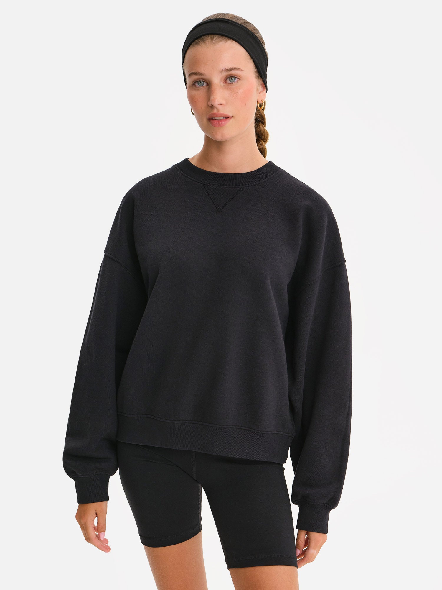 Organic Fleece Relaxed Crewneck Sweatshirt – MATE the Label