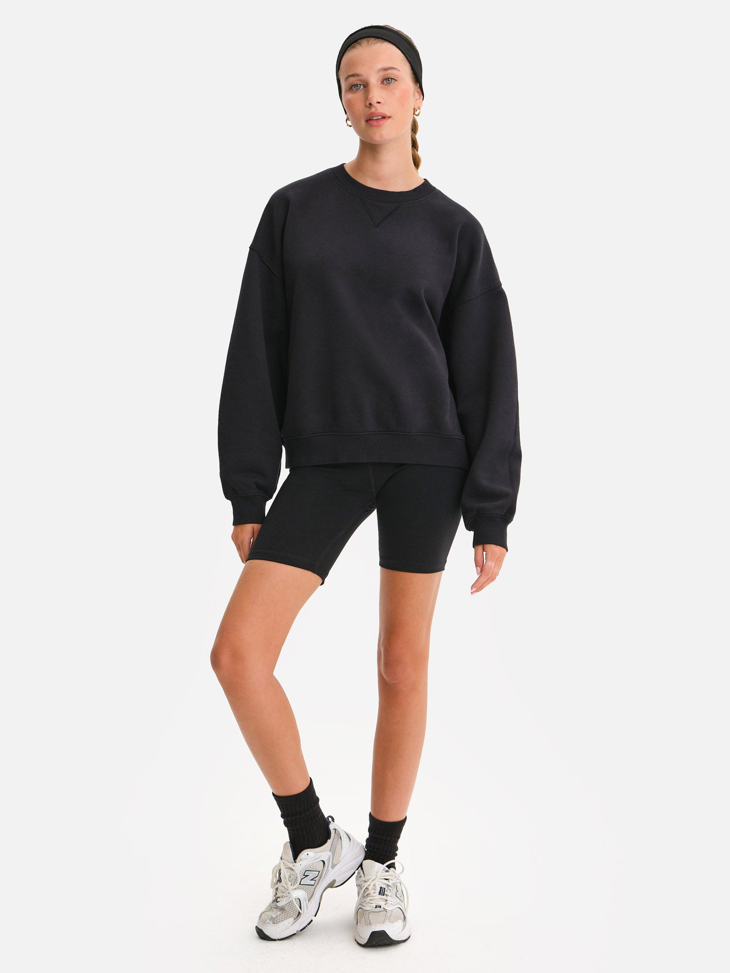 Organic Fleece Relaxed Crewneck Sweatshirt – MATE the Label