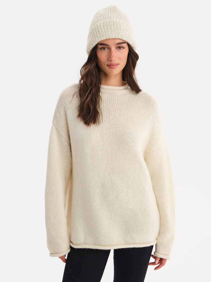 Luxe Alpaca Rollneck Sweater