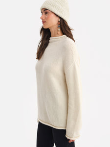 Luxe Alpaca Rollneck Sweater