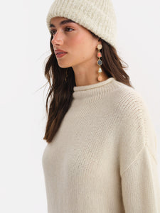 Luxe Alpaca Rollneck Sweater