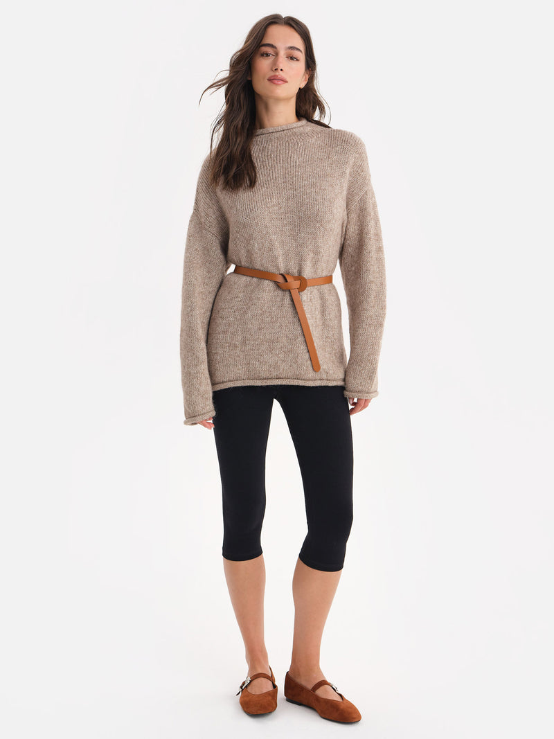 Luxe Alpaca Rollneck Sweater
