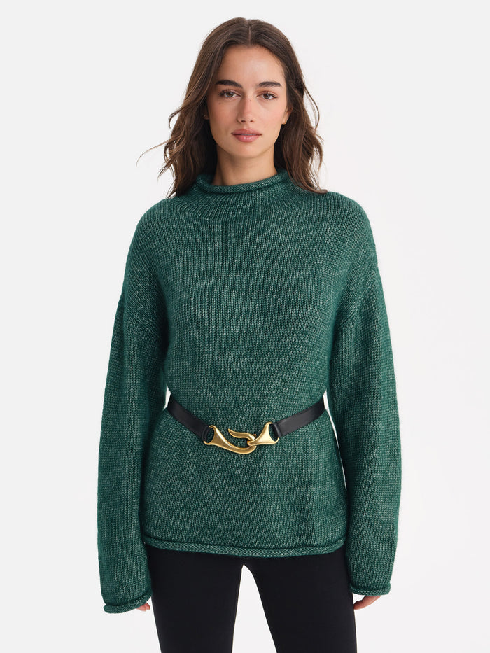 Luxe Alpaca Rollneck Sweater