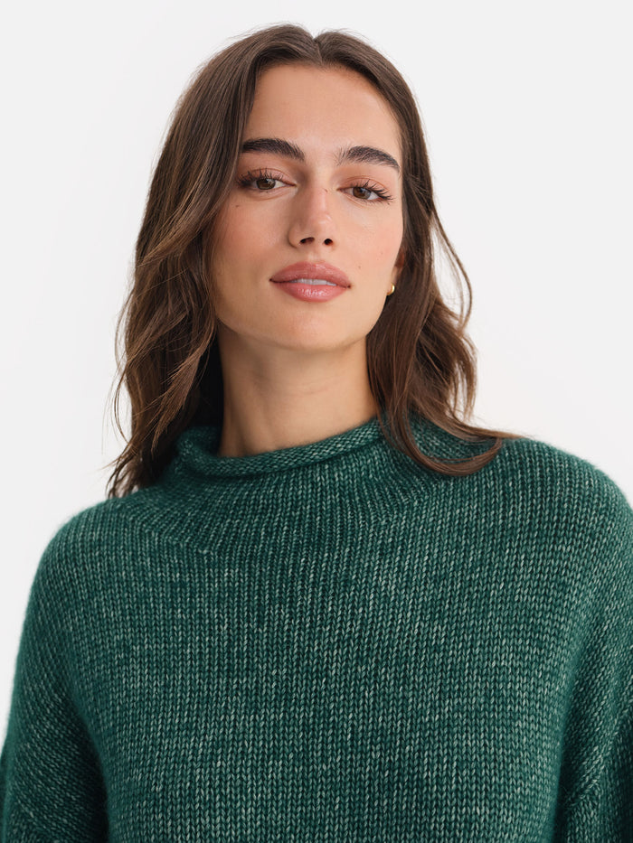 Luxe Alpaca Rollneck Sweater