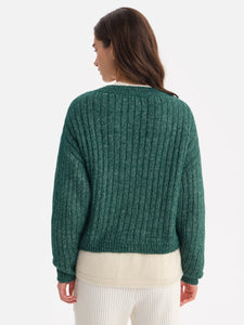 Luxe Alpaca Ribbed Cardigan