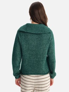 Luxe Alpaca Half-Zip Sweater