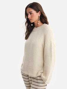 Luxe Alpaca Crewneck Pullover