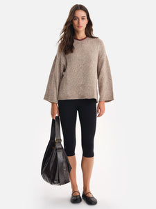 Luxe Alpaca Crewneck Pullover