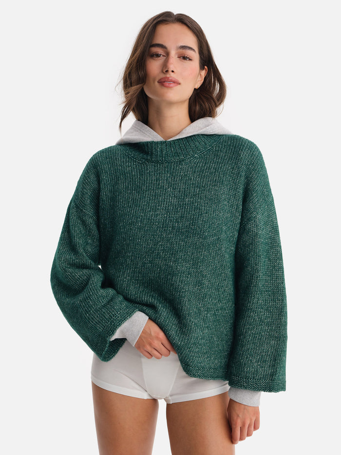 Luxe Alpaca Crewneck Pullover