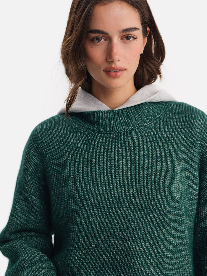 Luxe Alpaca Crewneck Pullover