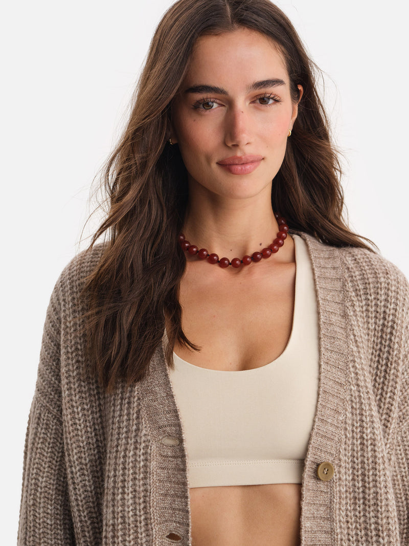 Luxe Alpaca Oversized Cardigan