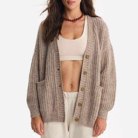 Luxe Alpaca Oversized Cardigan