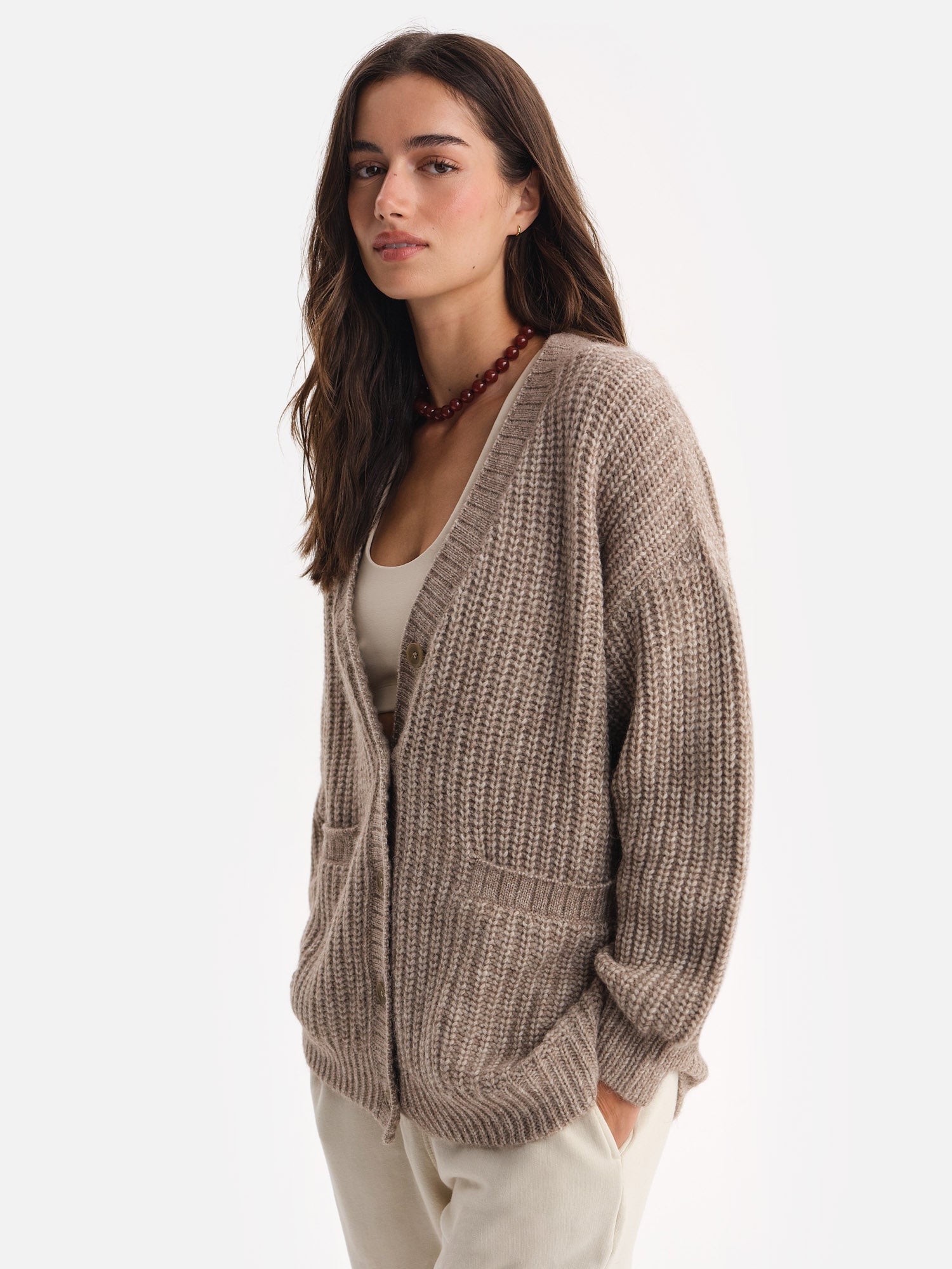 Luxe Alpaca Oversized Cardigan – MATE the Label