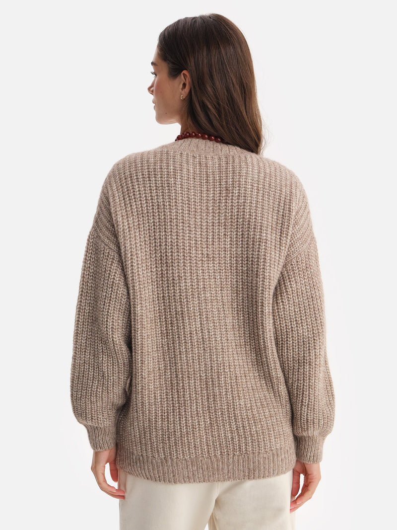 Luxe Alpaca Oversized Cardigan