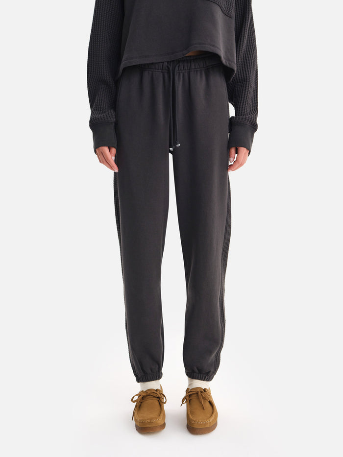 Organic Fleece and Waffle Relaxed Pocket Sweatpant