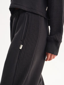 Organic Fleece and Waffle Relaxed Pocket Sweatpant