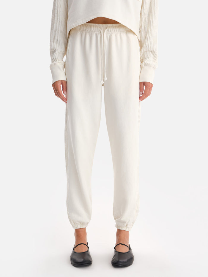 Organic Fleece and Waffle Relaxed Pocket Sweatpant