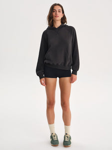 Organic Fleece and Waffle Hoodie