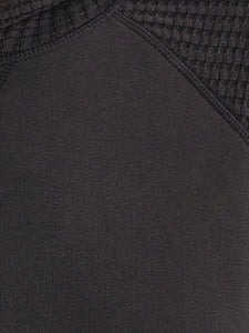 Organic Fleece and Waffle Hoodie