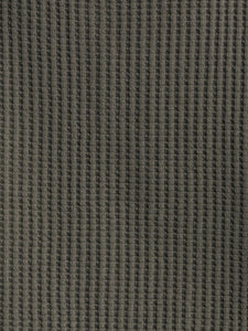 Organic Waffle Cropped Henley