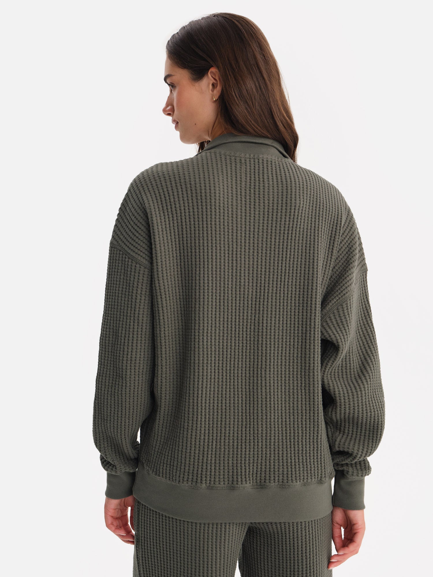 Organic Fleece Shrunken Crew Neck Sweatshirt – MATE the Label