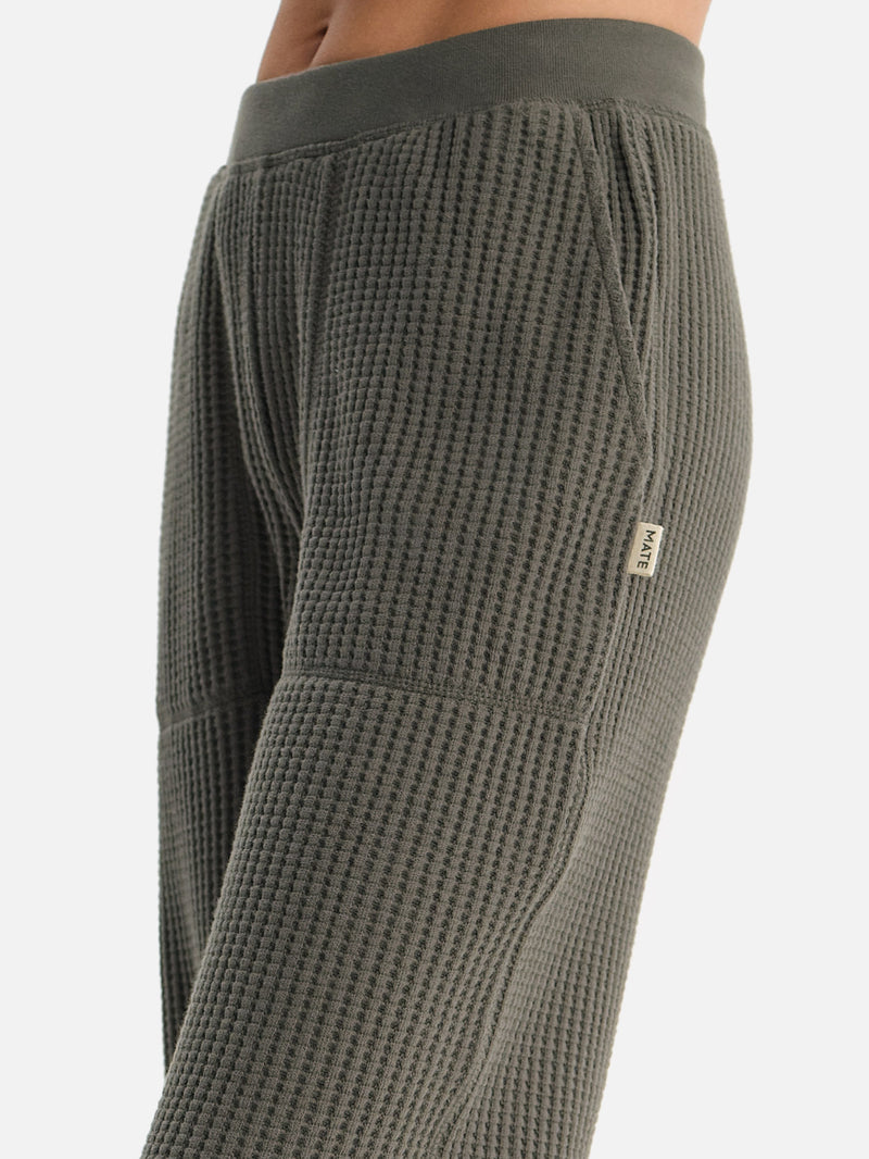 Organic Waffle Sweatpant