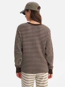 Organic Waffle Crew Top