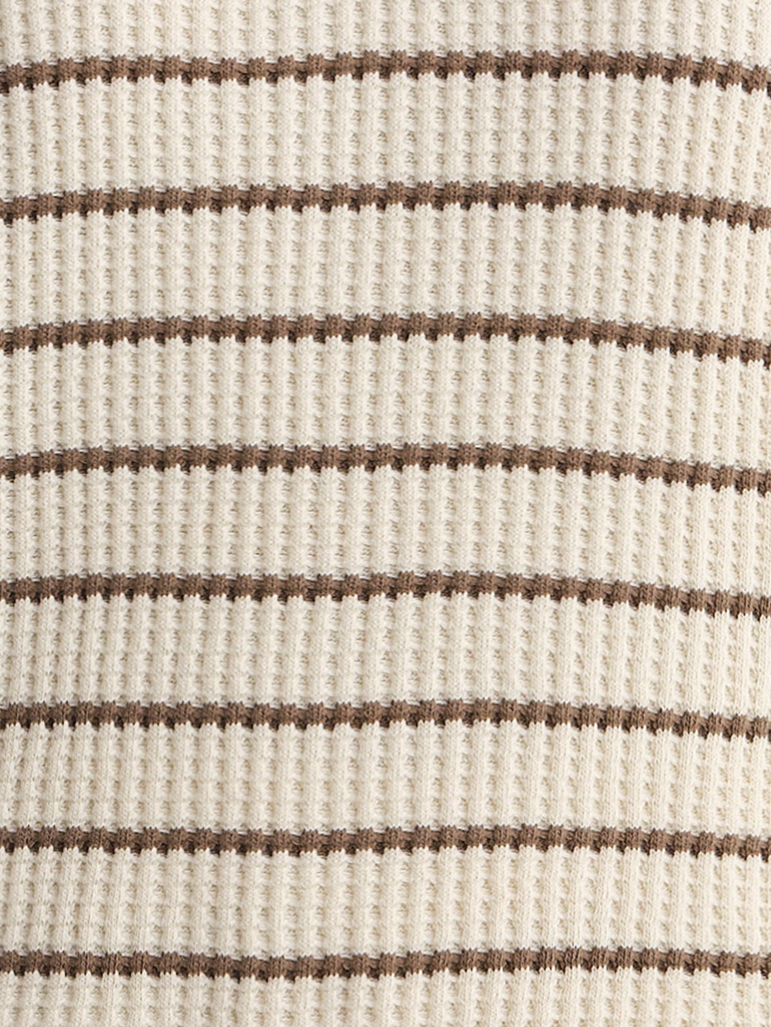 Organic Waffle Collared Half-Zip Sweatshirt – MATE the Label